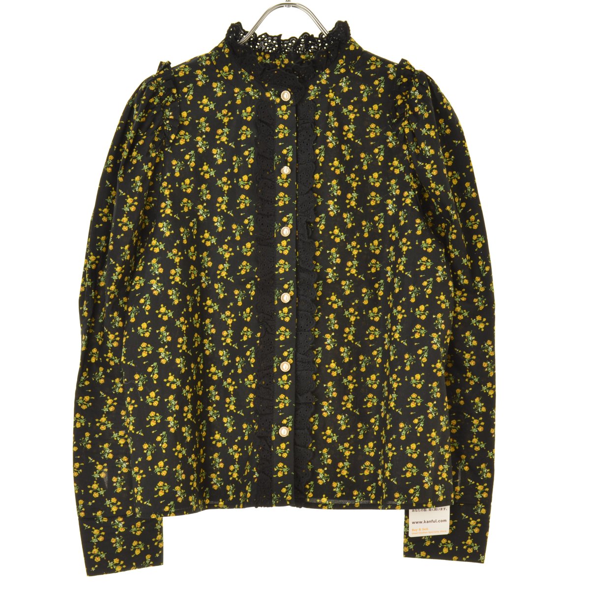 【中古】【期間限定値下げ】Par Avion / パラビオン02200901002 フラワー総柄長袖ブラウス【cacfadch-l】