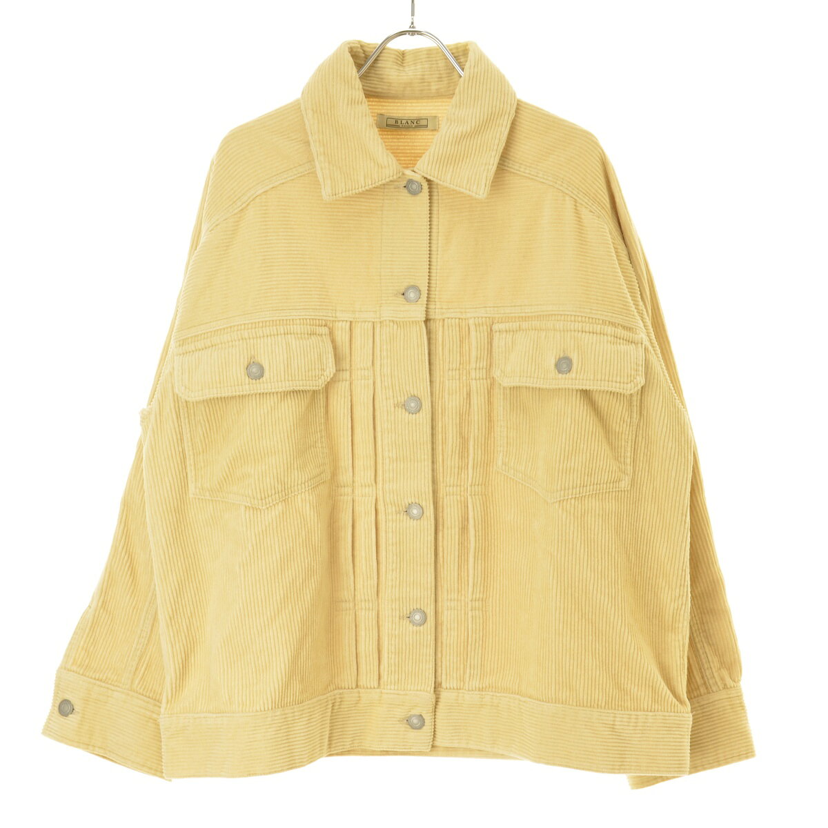 【未使用タグ付】BLANC basque ニット 切替え チェスターコート 楽天市場】blanc basque コートの通販