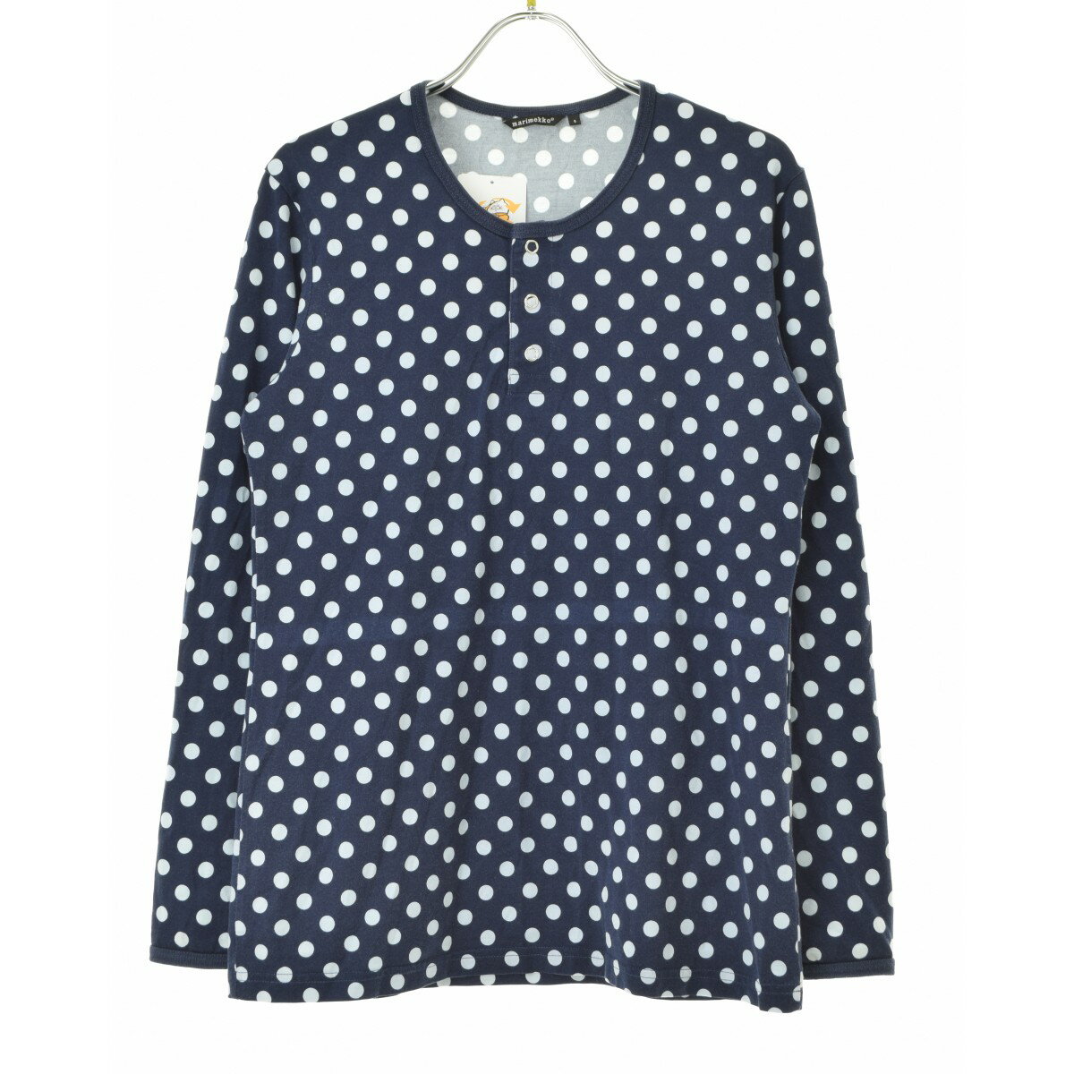 【中古】【期間限定値下げ】MARIMEKKO / マリメッコpallopaita ドット長袖カットソー【cacgaeab-l】