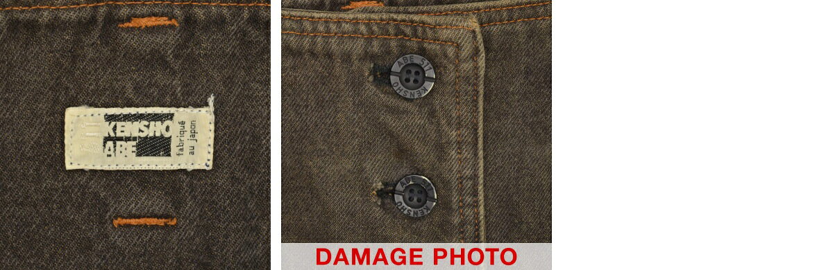 【中古】【期間限定値下げ】KENSHO ABEデニムスカート【caccafcc-l】