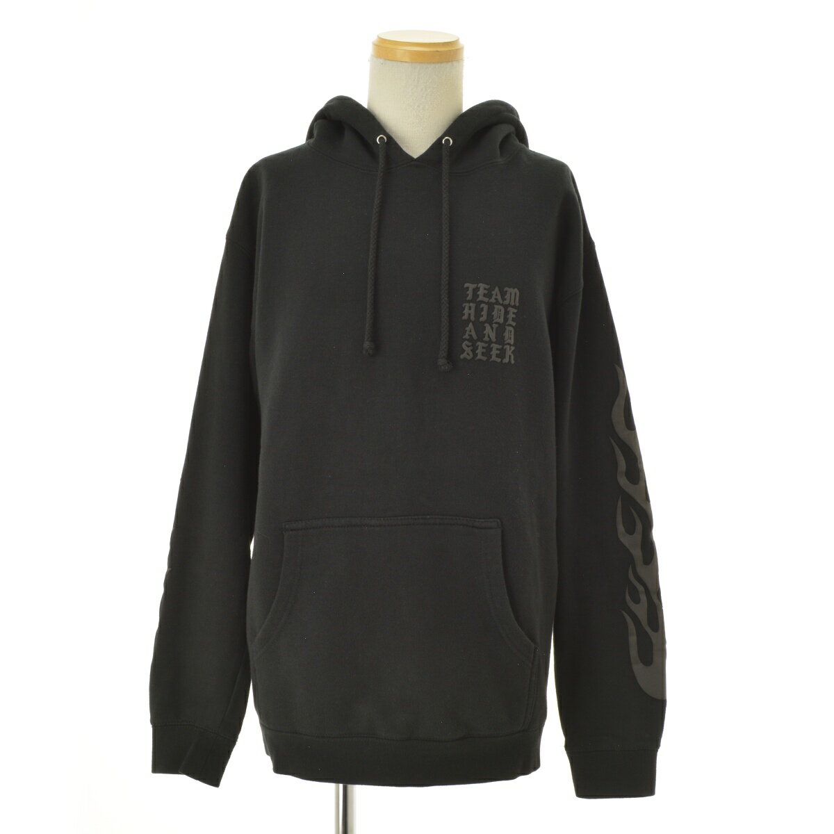 樂天商城 - 【中古】HIDE AND SEEK / ハイドアンドシーク21AW HC-110521 Flame Hooded Sweat Shirt フレイム フーデッドスウェットパーカー【cacgafbf-m】