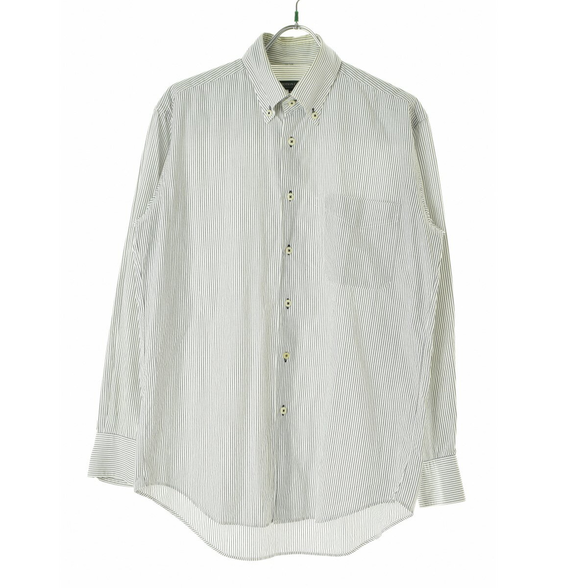 樂天商城 - 【中古】【期間限定値下げ】DOMOTION CAMICIEストライプ ボタンダウン長袖シャツ【cacgadag-m】