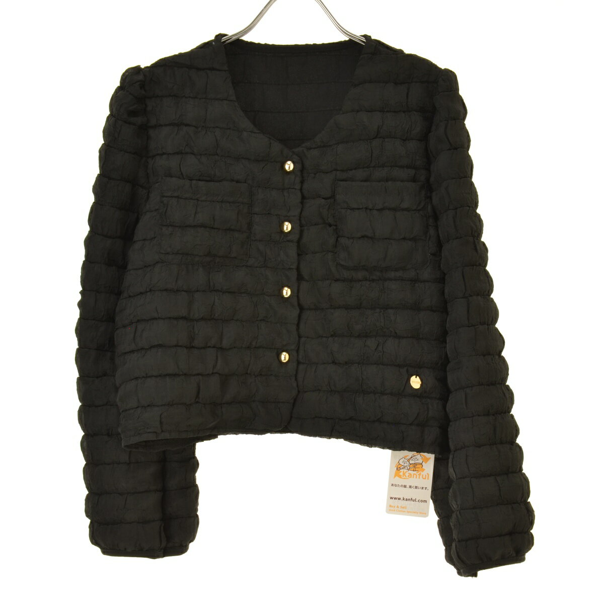 【中古】【期間限定値下げ】TRECODE / トレコード24SS TC241L027C ワッシャーショートジャケット【cacf..