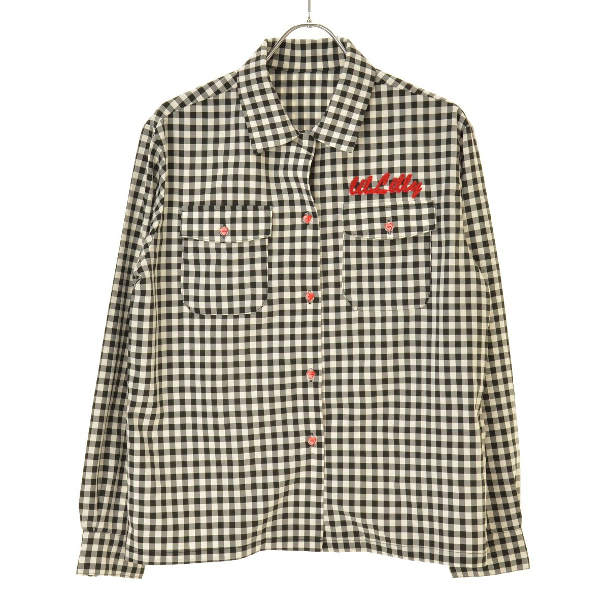 lillilly チェックレースアップトップス 【中古】lilLilly / リル 