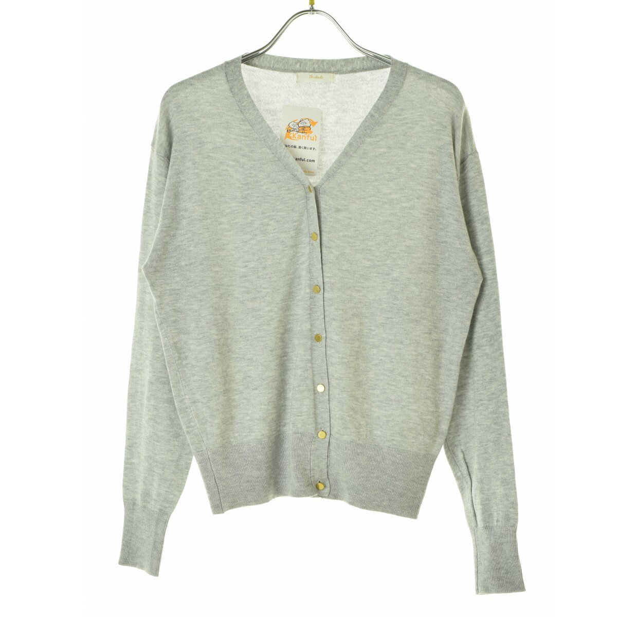 【中古】techichi / テチチ1607435 金釦ニット長袖カーディガン【cacfahda-l】
