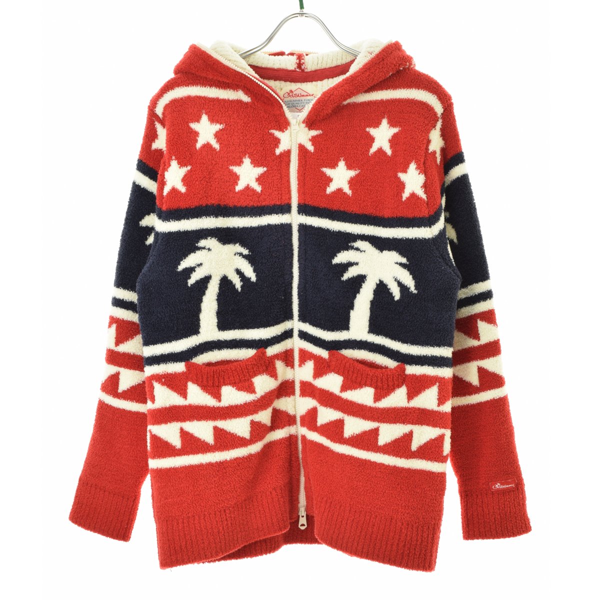 Rakuten - 【中古】OLD SUMMER / オールドサマーAW-179 ベアシフォンジップアップパーカー【cacgadch-m】