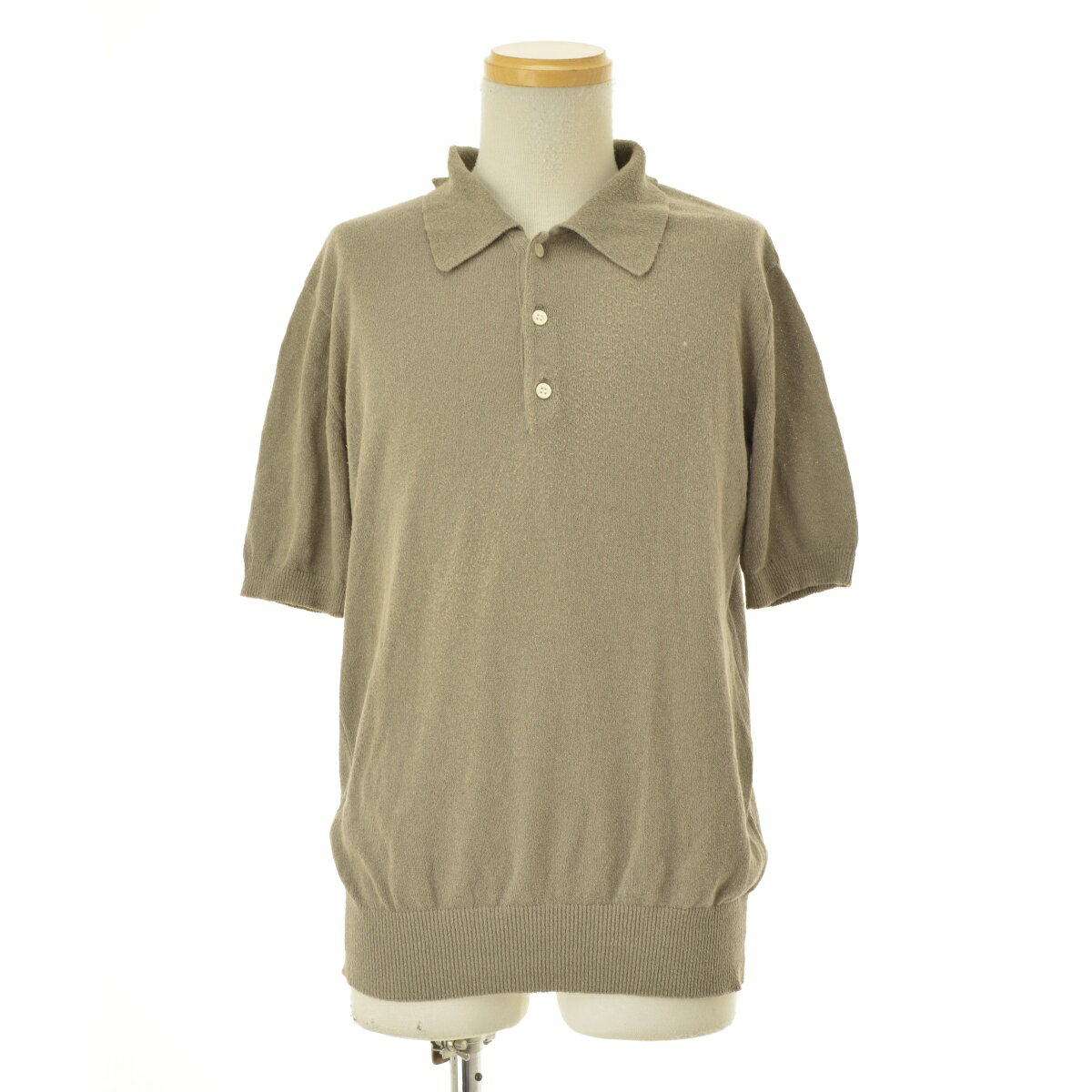 【中古】【期間限定値下げ】RAINMAKER / レインメーカーRM171-045 BOUCLE POLO SHIRT五分袖ポロシャツ【cacgaeci-m】