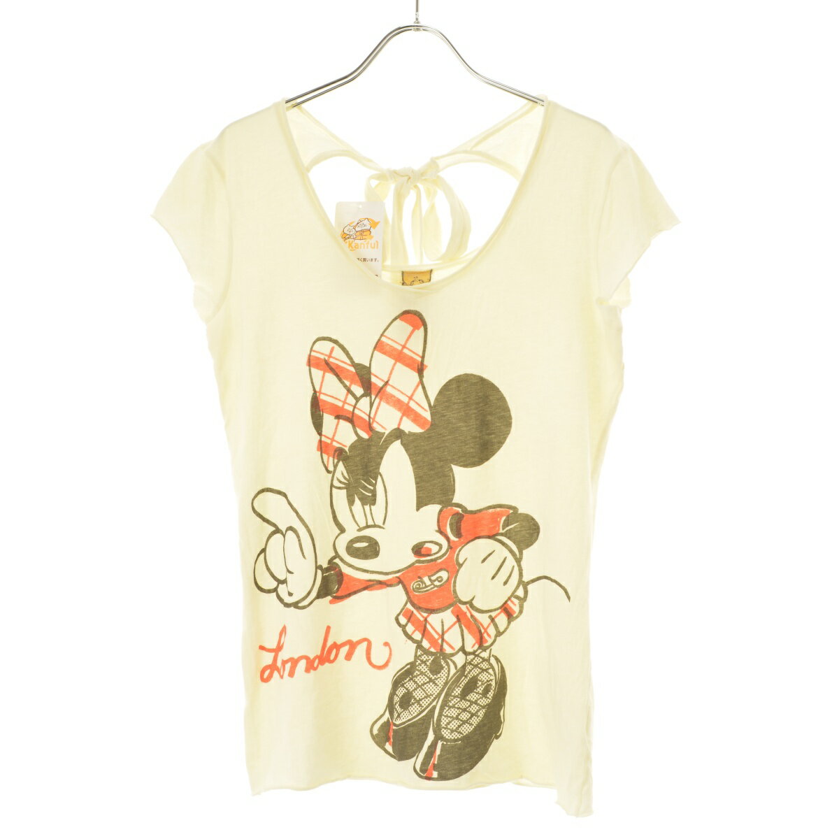 【中古】DISNEY Coutureミニープリントフレンチスリーブカットソー【cacfaiac-l】