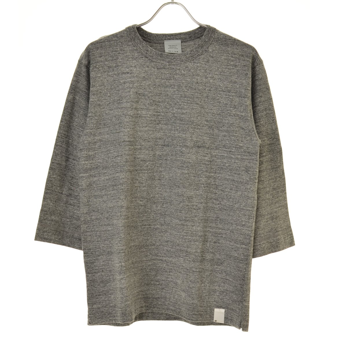 【中古】BETTER / ベタークルーネック七分袖Tシャツ【cacfagcb-m】