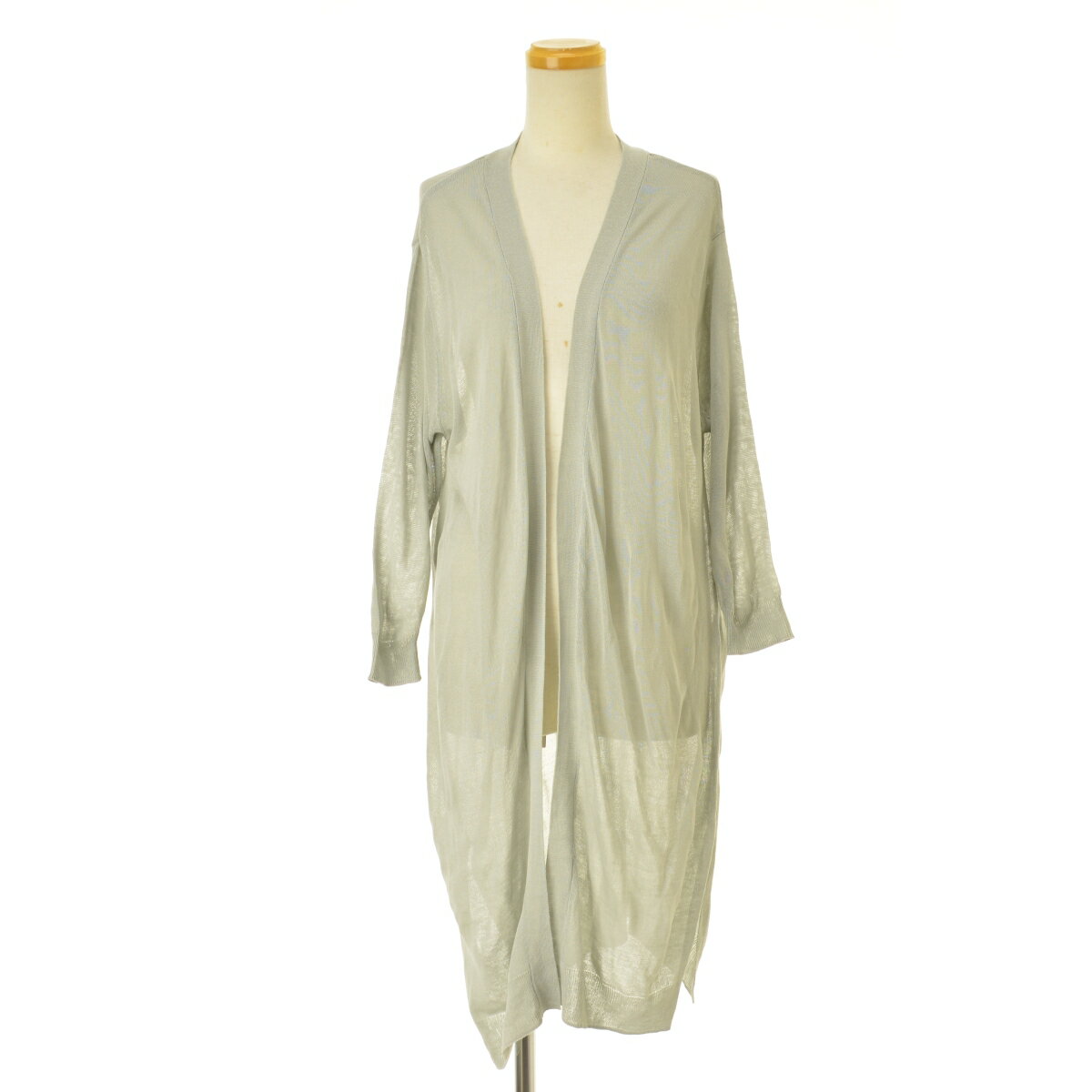 【中古】【期間限定値下げ】chocol raffine robe / ショコラフィネローブ60186D70052 ロングニット七分袖カーディガン【cacfaecb-l】