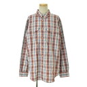 【中古】FILSON GARMENT / フィルソンチェックベンチレーション長袖シャツ【caccajaf-m】