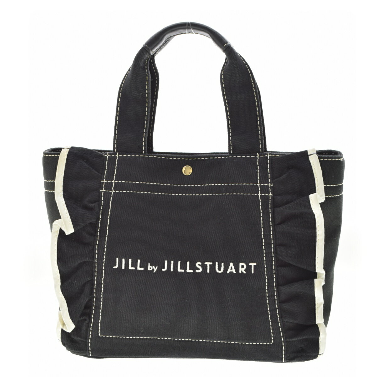 【中古】JILL by JILL STUART / ジルバイジルスチュアート125-228321B フリル キャンバスミニトートバッグ【cacgafbg-z】