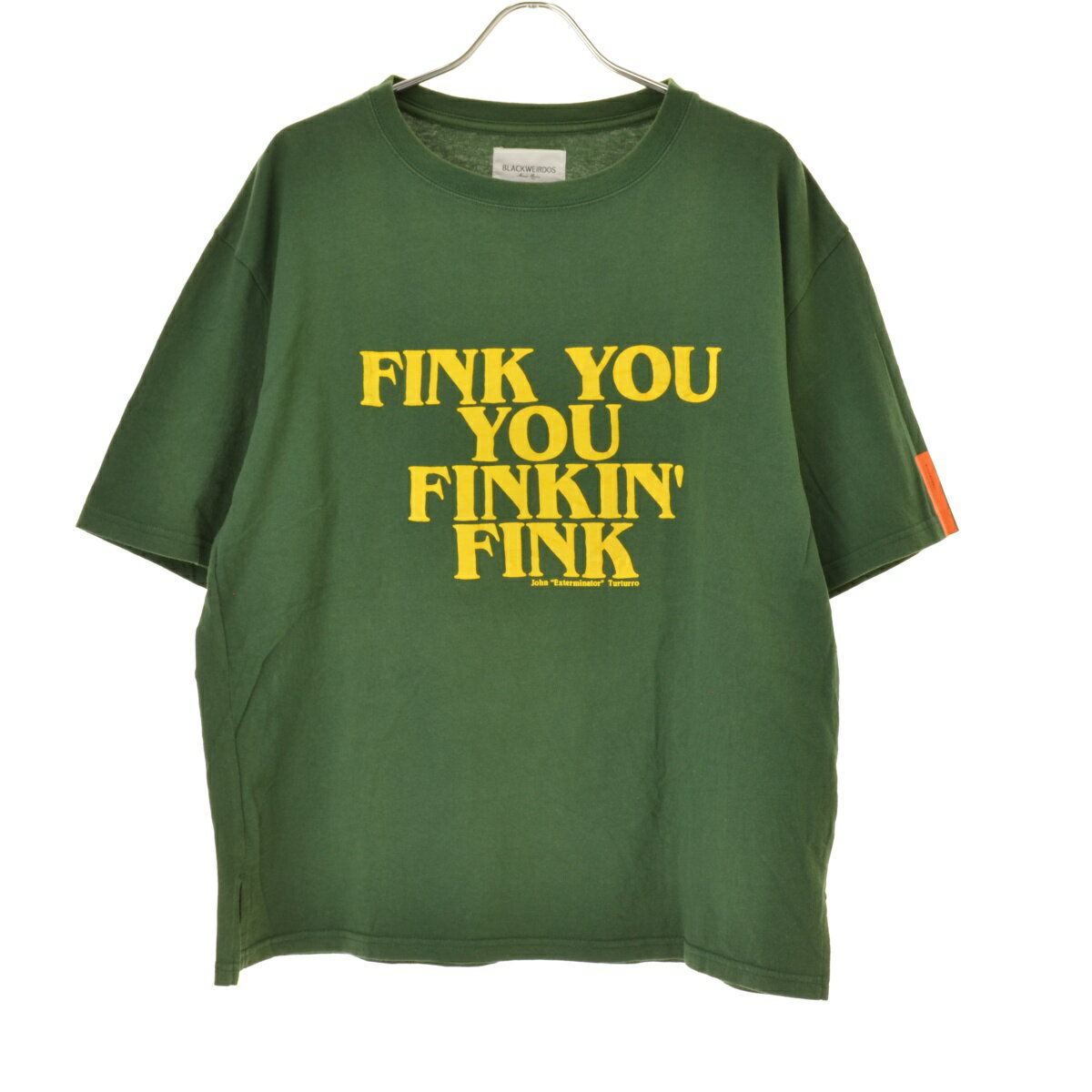 【中古】Black Weirdos / ブラックウィドーFINK YOU YOU FINKIN' FINK半袖Tシャツ【cacgacah-m】