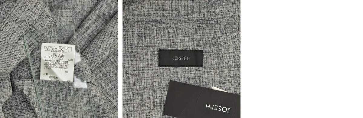 ブランド古着の買取販売カンフルの【中古】JOSEPH / ジョセフJKJHCM0301 クールドッツストレッチ 2ボタンテーラードジャケット【cacgahac-m】｜アングル3
