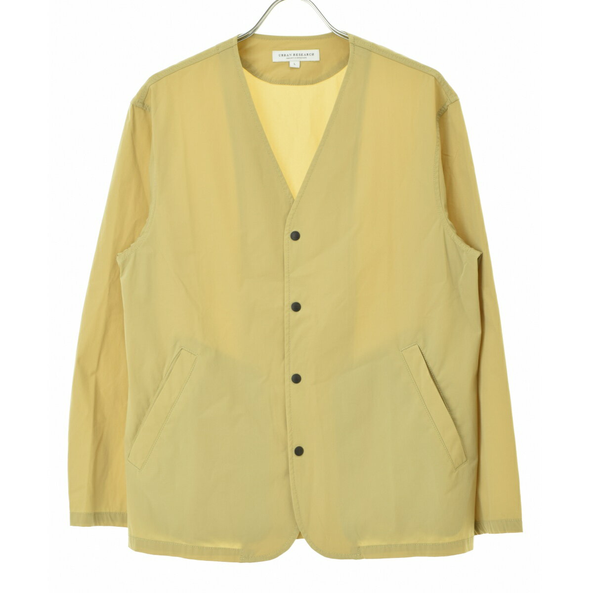 ジェネラルリサーチ  ノーカラージャケット　M ジェネラルリサーチ ノーカラージャケット M