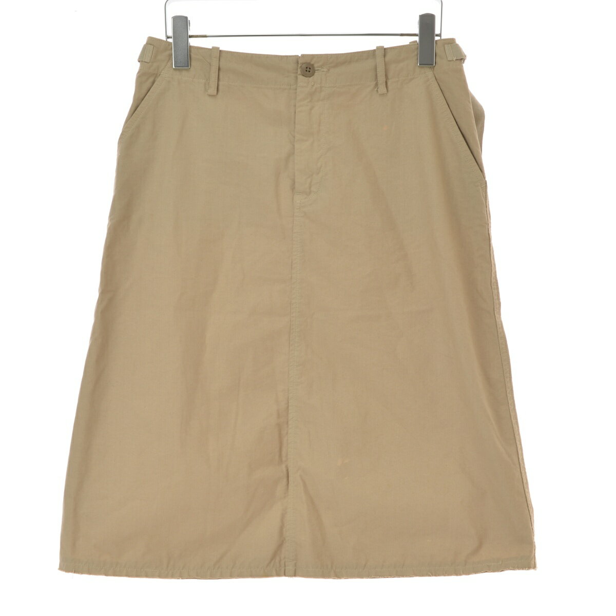 【中古】【期間限定値下げ】n100 / エヌワンハンドレッドnf-1002 Cotton poplin Army Skirt コットンポプリン アーミースカート【cacbbaca-l】