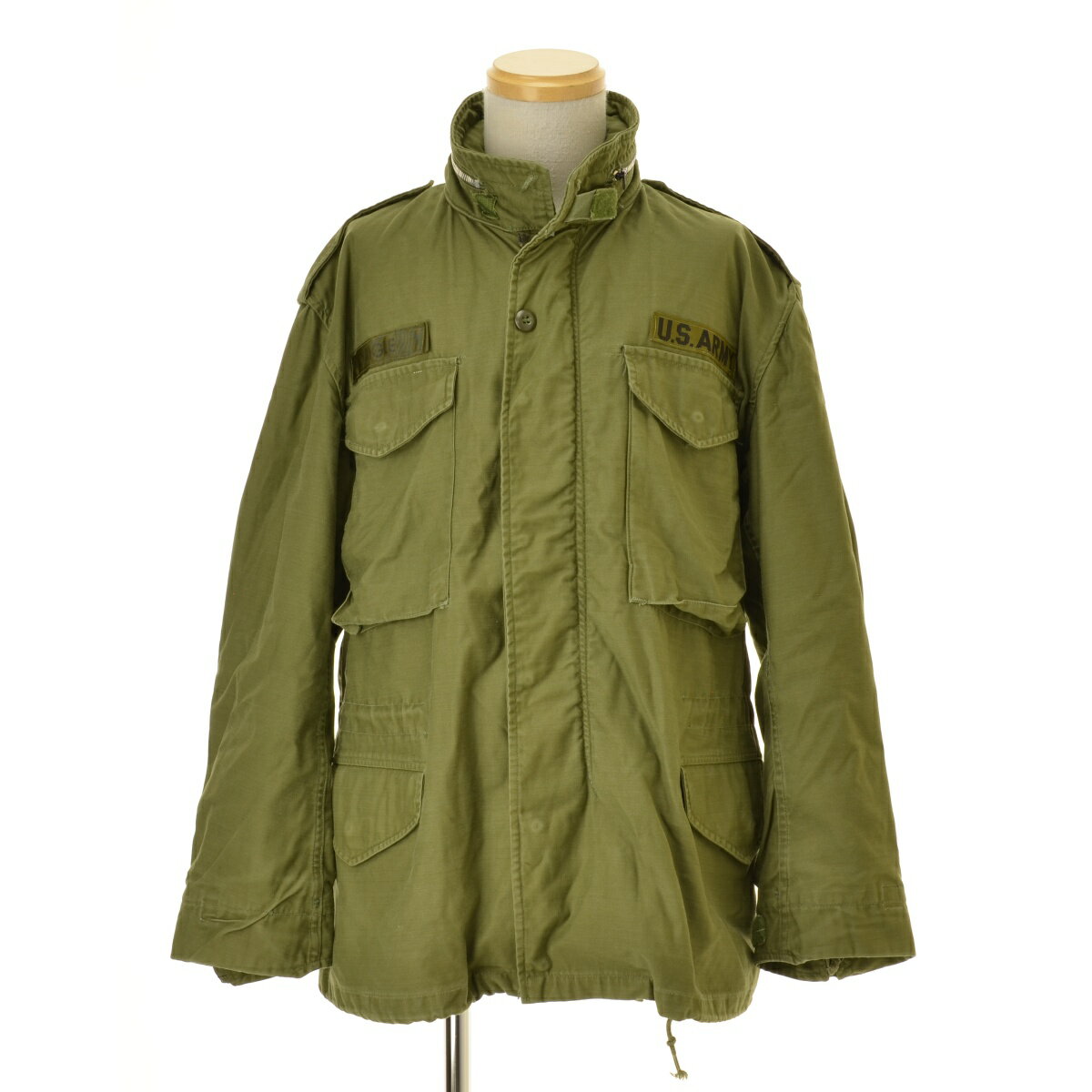 Rakuten - 【中古】US ARMY / ユーエスアーミー60s M-65 M65 2nd アルミジップ エポレット付ジャケット【cacfbacf-m】