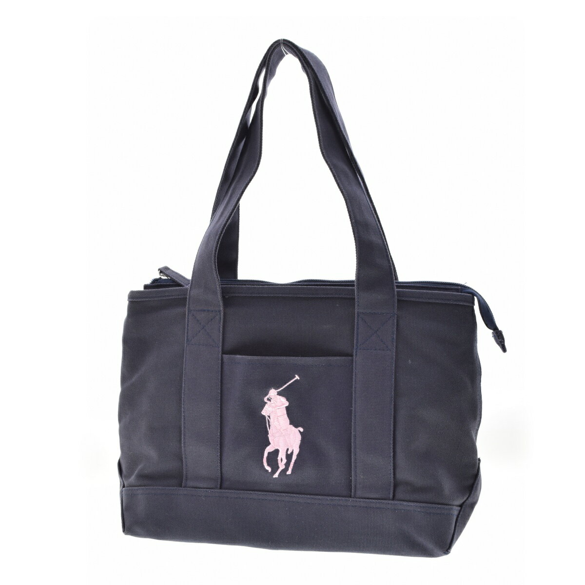 【中古】POLO RALPH LAUREN / ポロ ラルフローレンポニー刺繍トートバッグ【cacgaebe-z】