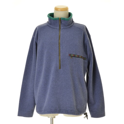 【中古】L.L.BEAN / エルエルビーン90s チロリアンテープ ハーフジップ プルオーバーフリースジャケット【caceaiac-m】 【中古】L.L.BEAN / エルエルビーン90s チロリアンテープ ハーフジップ プルオーバーフリースジャケット【caceaiac-m】