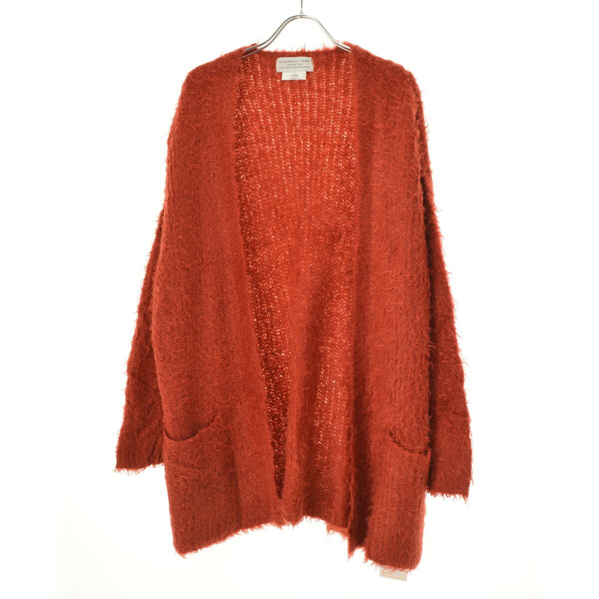 【中古】CIAOPANIC TyPy / チャオパニックティピーTP17A0050120100 フェザーヤーンロング長袖カーディガン【cacfahci-l】