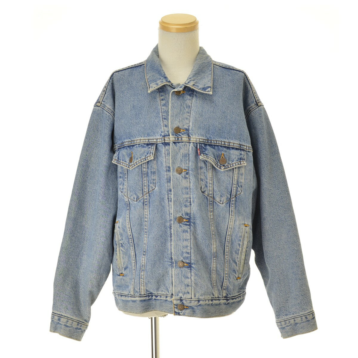 【中古】LEVIS / リーバイス90s 70614-0389 フランネルライニングデニムジャケット【cacgafbb-m】