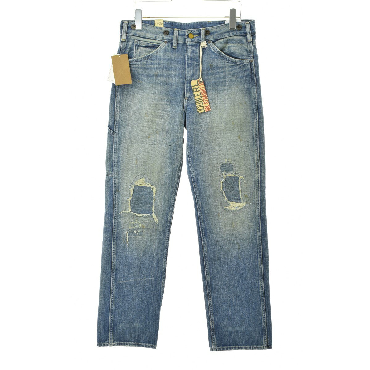 【中古】RRL / DOUBLE RL / ダブルアールエルMNRRDNM10920144 ストレート フィット Eastborough ディストレスト ジーンズデニムパンツ【送料無料】【cacgaicg-m】