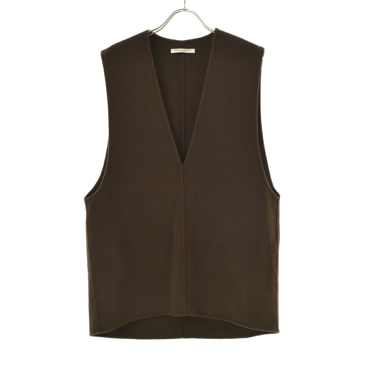 【中古】UNITED ARROWS BEAUTY & YOUTH / ユナイテッド アローズ ビューティ アンド ユース1621-104-1709 リバーVネックベスト【cacgadcd-l】