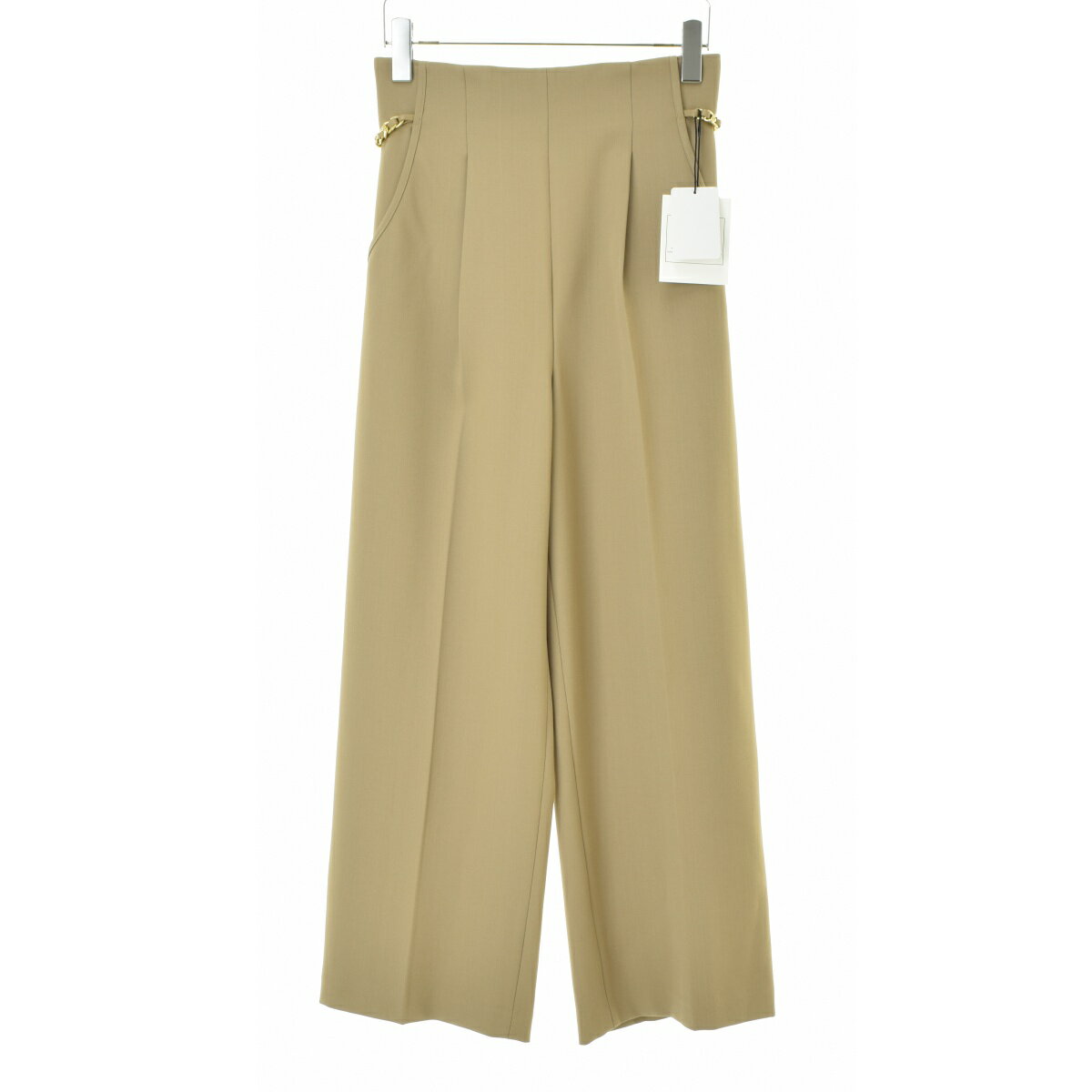 【中古】Mystrada / マイストラーダ32474770 加治ひとみさんコラボ チェーン付きワイドパンツパンツ【cacgabda-l】