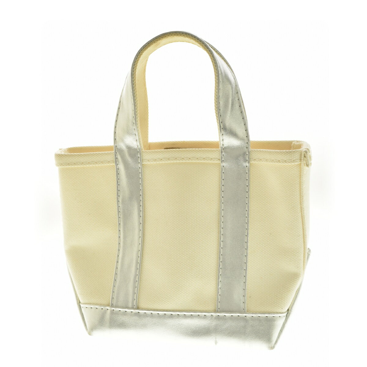 【中古】L.L.BEAN / エルエルビーン305503 シルバー × キャンバストートバッグ【cacgadcg-z】