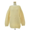 【中古】LE CIEL BLEU / ルシェルブルーローゲージ長袖ニットセーター【cacfadca-l】