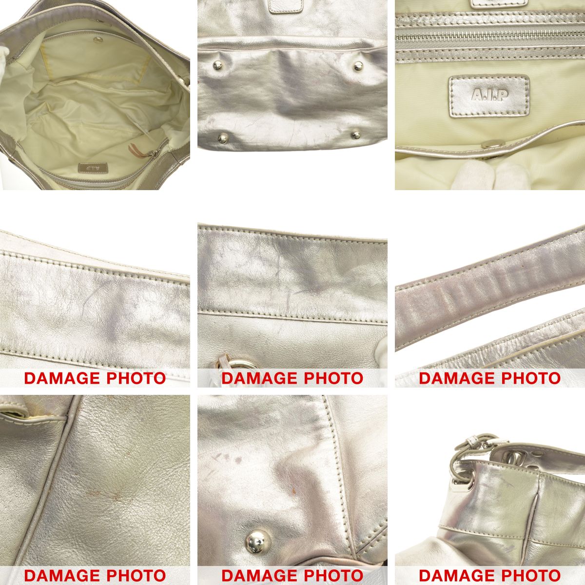 【中古】【期間限定値下げ】A.I.Pレザー ワンハンドルトートバッグ【caceadaj-z】