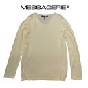 メッサジェリエ(Messagerie) メンズ ラウンドネック サマー ニット セーターロンT イタリア製 送料無料 Messagerie-161023(4)