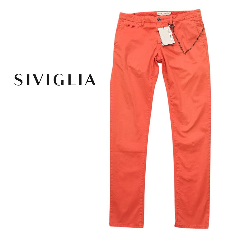 乐天商城 - SIVIGLIA DENIM（シビリアデニム） メンズ コットンパンツカラー デニム 後染め新品 送料無料