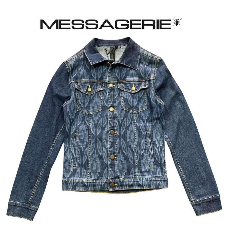 Rakuten - メッサジェリエ(Messagerie) 　メンズ ストレッチデニムジャケット Gジャン ジャケット 送料無料 Messagerie
