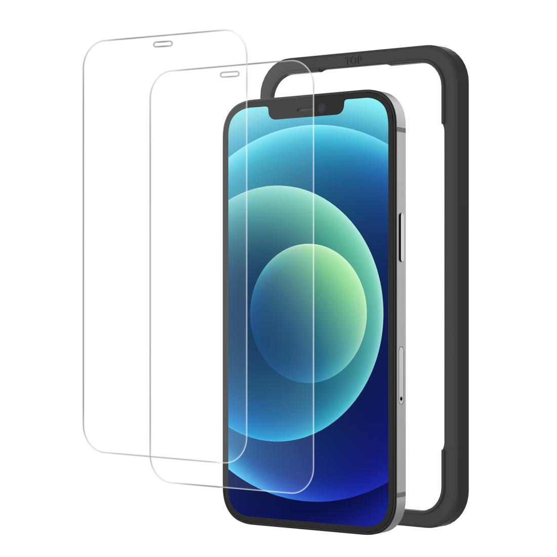 Amazon | NIMASO ガラスフィルム iPhone 12 mini 用 強化 ガラス