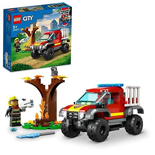 レゴ(LEGO) シティ オフロード消防車 60393 おもちゃ ブロック プレゼント 乗り物 のり
