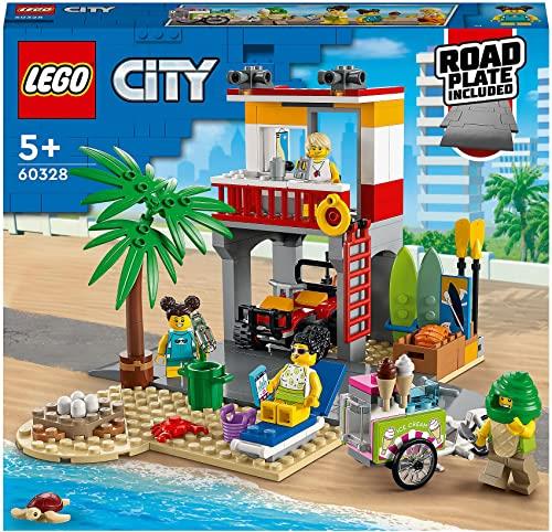レゴ(LEGO) シティ ライフガード本部 60328 おもちゃ ブロック プレゼント ごっこ遊び 