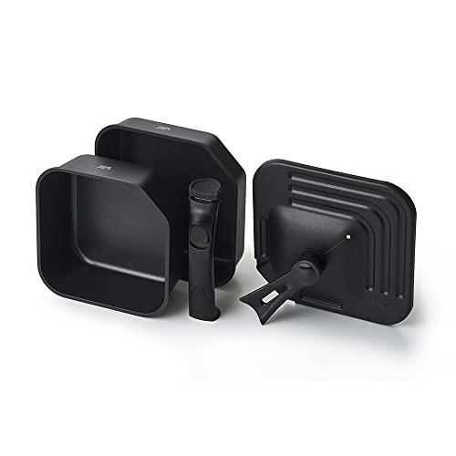 スマートフライパン sutto (スット) 4点セット 着脱式 IH対応 BK ドウシシャのサムネイル