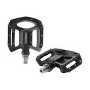 シマノ(SHIMANO) ペダル(フラット) PD-GR500-L フラットペダル ブラック EPDGR500L