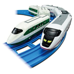 タカラトミー プラレール 200系カラー新幹線 (E2系) & E3系新幹線 こまち ダブルセット 電車 おもちゃ 3歳以上