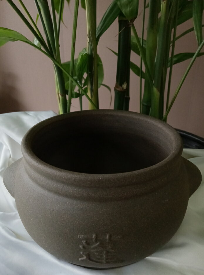 黄土美人、黄土壺でよもぎ蒸しをしたいよもぎ蒸しラジエントヒーター電気コンロ付き、素焼き、ヨモギ蒸..