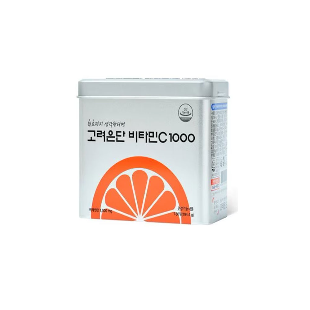 ★セール商品★父の日 高麗恩壇 ビタミンC 1000 180錠 +ショップバック(紙袋) 賞味期限:2027年2月1日まで 飲みやすい 韓国ビタミン コリョウン...