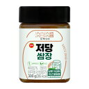 【眞味】低糖 サムジャン 300g 韓国食品 韓国材料 調味料 韓国発酵食品 低糖ジャン 健康調味料 ご飯のお供 野菜ディップ ダイエットにおすすめ 伝統発酵の旨味 ヘルシー韓国グルメ 発酵パワー 家庭料理に簡単アレンジ