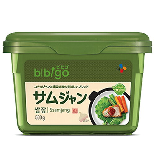 【ヘチャンドル・ビビゴ】 四季節 サムジャン 500g　《韓国食品 韓国食材 韓国料理 韓国食料品 食べ物 韓国調味料 韓国サムジャン CJ ビビゴ　bibigo》