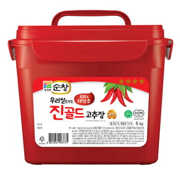 【スンチャン】 コチュジャン5kg 「¥2,019⇒¥1,980」