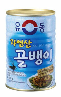 【ユドン】 自然産つぶ貝缶詰 400g