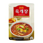 【眞漢・ジンハン】 ユッケジャン 600g　☆韓国食品 韓国グルメ 韓国食材 韓国料理 韓国スープ レトルト食品