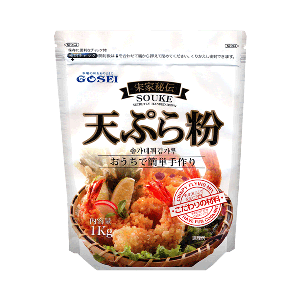 【GOSEI】宋家　天ぷら粉　1kg　《韓国食品 韓国食材 韓国料理 韓国食料品 食べ物 韓国調味料 韓国天ぷら粉 宋家 GOSEI》