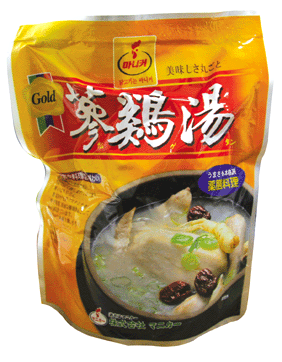 【マニカ】参鶏湯　800g　《韓国食材 韓国食品 韓国鍋 簡単調理 鶏肉 高麗人参 スープ コラーゲン サムゲタン レトルト 韓国伝統料理》のサムネイル