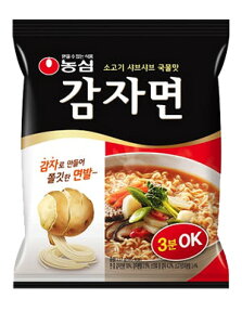 【農心】カムジャ麺 117g じゃがいもラーメン じゃがいも麺 ノンシム NONGSHIM 韓国ラーメン インスタントラーメン 袋ラーメン